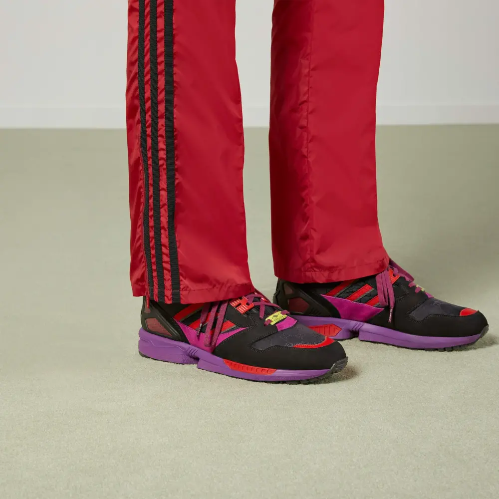 Alternative view of Giày Adidas X Gucci Zx8000 Sneaker 'Black Purple' 721936-AAA89-1091