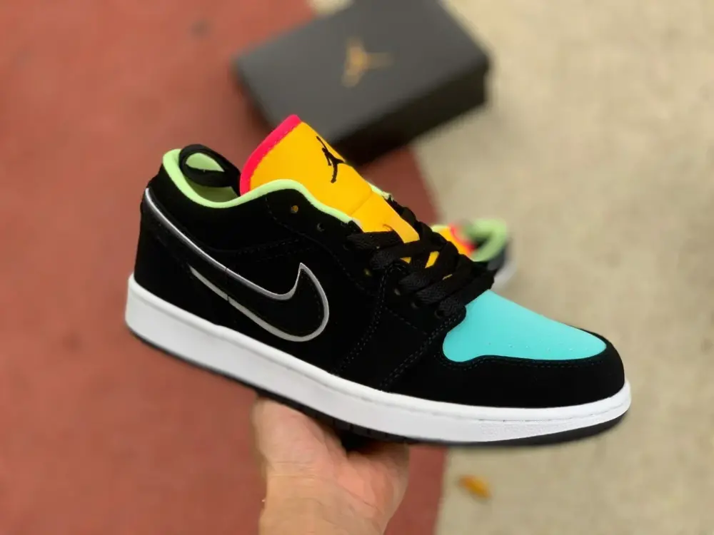Giày Nike Air Jordan 1 Low SE 'Aurora Green' CK3022-013 - Ảnh 5