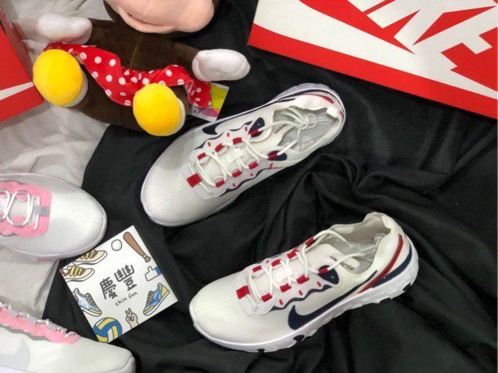 Giày Nike Renew Element 55 GS 'White Obsidian' CK4081-101 - Ảnh 2