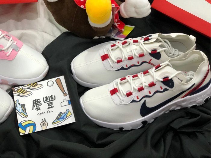 Giày Nike Renew Element 55 GS 'White Obsidian' CK4081-101 - Ảnh 3