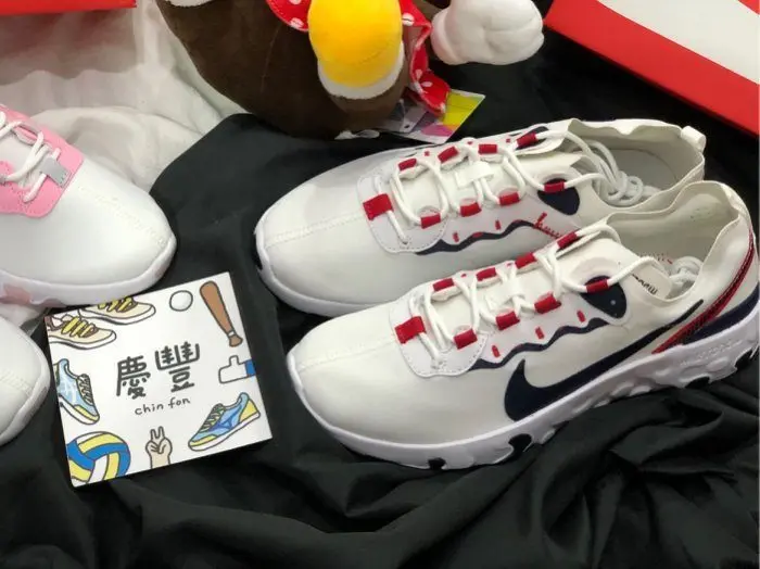 Giày Nike Renew Element 55 GS 'White Obsidian' CK4081-101 - Ảnh 3