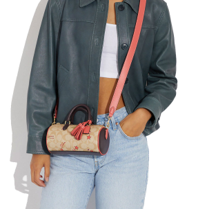 Alternative view of Túi Coach Lacey Crossbody Heart Star Print 'Light Khaki' CK562