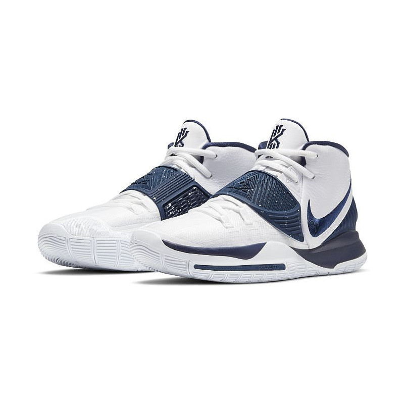 Giày Nike Kyrie 6 Team 'White Midnight Navy' CK5869-100 - Ảnh 2