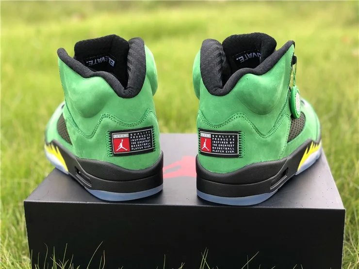 Giày Nike Air Jordan 5 Retro SE 'Oregon' CK6631-307 - Ảnh 4