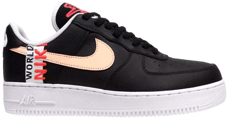 Giày Nike Air Force 1 Low 'Worldwide Pack Black Crimson' CK6924-001