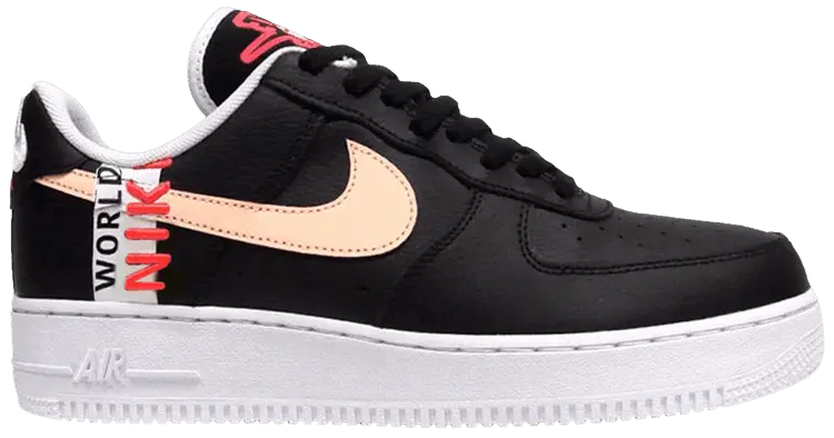 Giày Nike Air Force 1 Low 'Worldwide Pack Black Crimson' CK6924-001