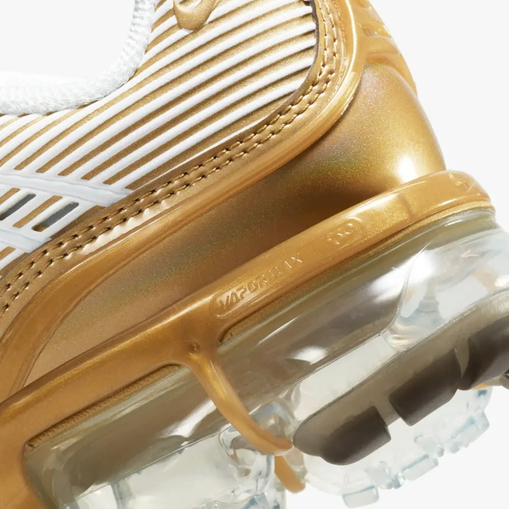 Giày Nike Air VaporMax 360 White Metallic Gold (W) CK9670-101 - Ảnh 4