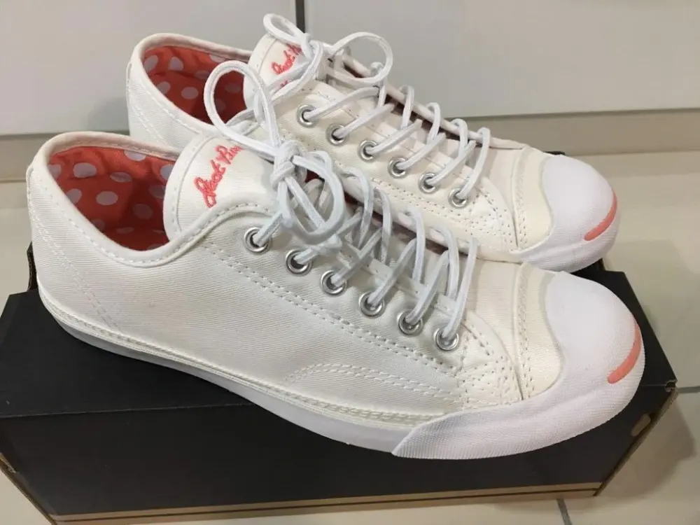 Giày Converse Jack Purcell LP 'White' 158498C - Ảnh 3