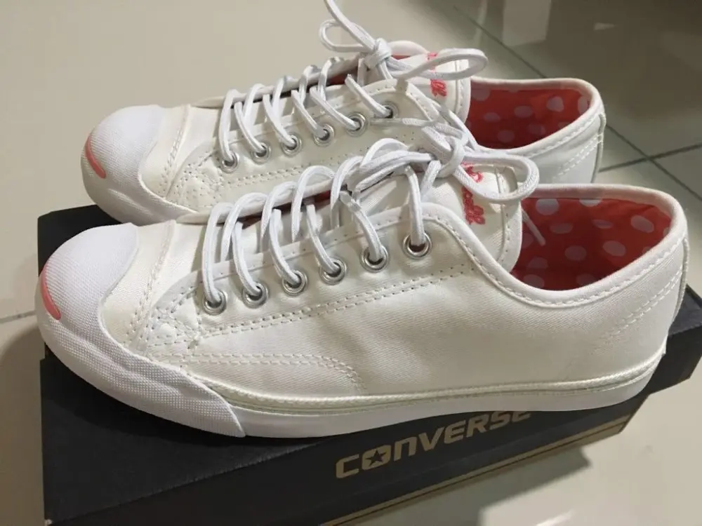 Giày Converse Jack Purcell LP 'White' 158498C - Ảnh 4