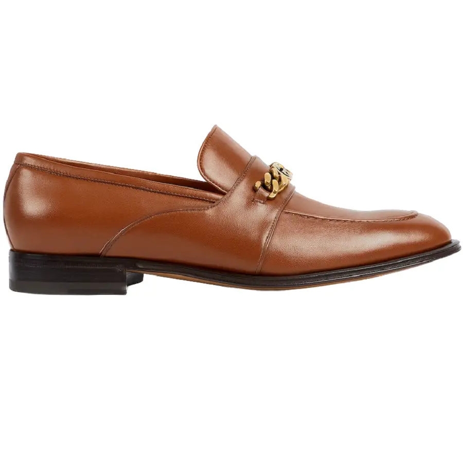 Giày Gucci Loafer With Interlocking G 'Cuir' 746684-AABUV-2535
