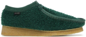 Giày Clarks x Aime Leon Dore Wallabee Casentino Wool 'Dark Green' 261-60880
