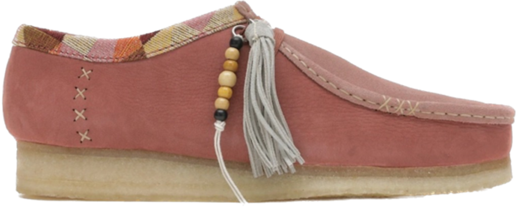 Giày Clarks x END Wallabee 'Pink' 261-50698