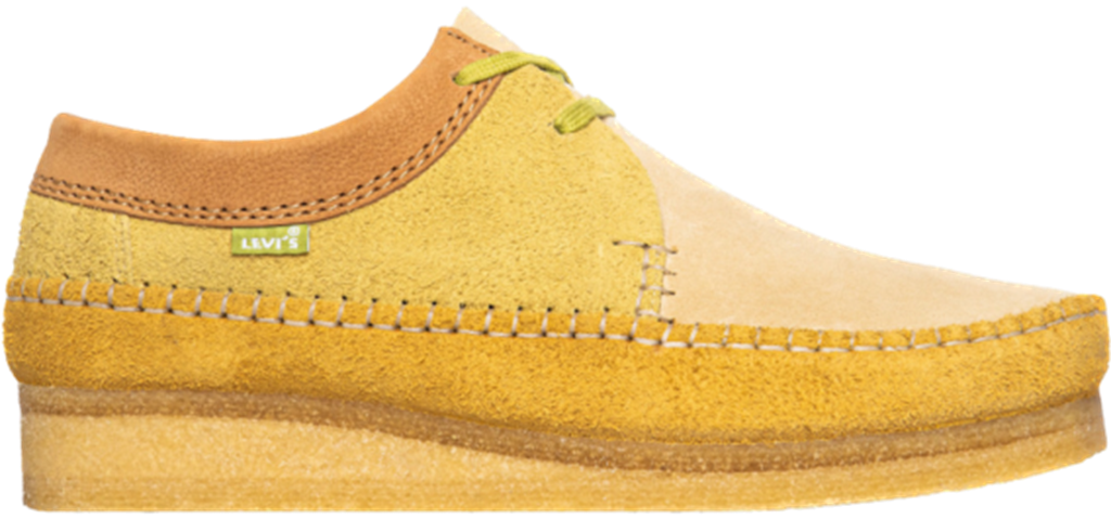 Giày Clarks x LVC Weaver 'Yellow Combi' 261-60321
