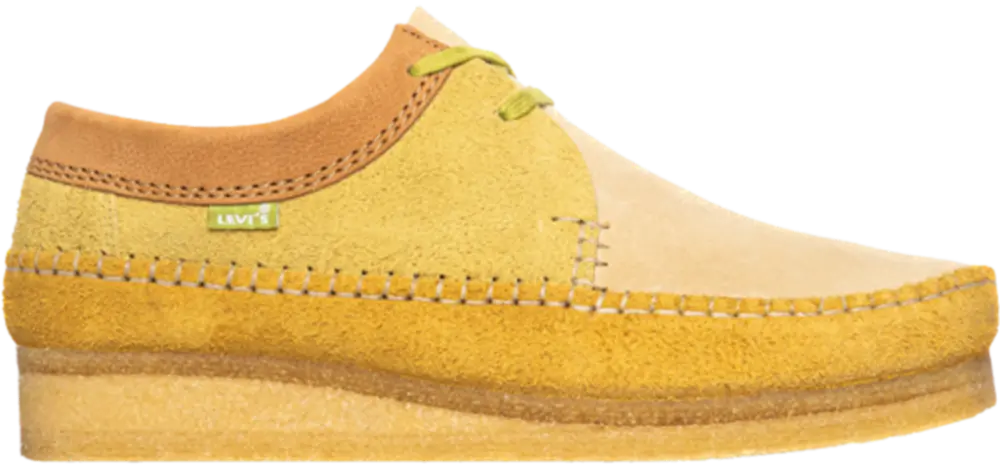 Giày Clarks x LVC Weaver 'Yellow Combi' 261-60321