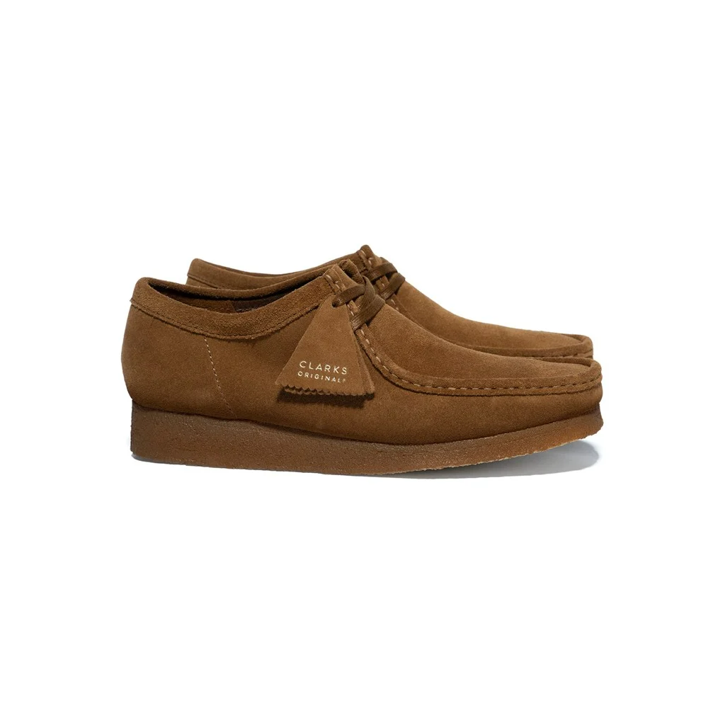 Giày Clarks Wallabee 'Cola' 261-55518 - Ảnh 4