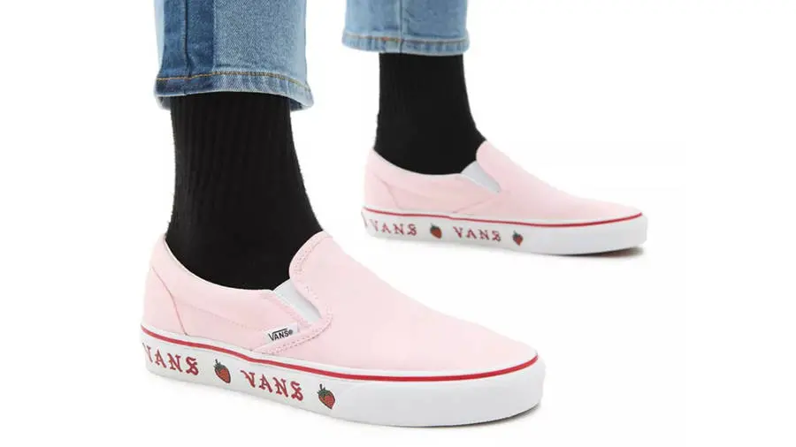 Alternative view of Giày Vans Classic Slip-On 'Strawberry' VN0A33TB44L