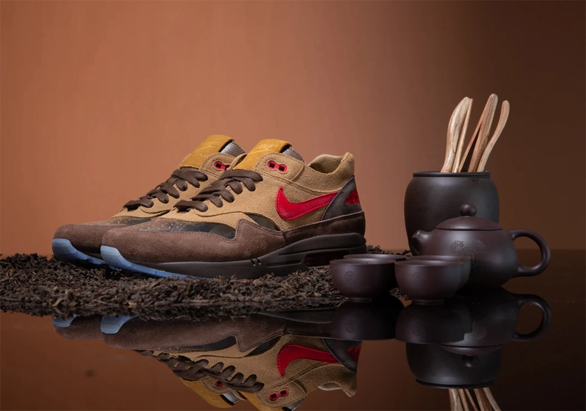 Giày Nike CLOT x Air Max 1 'Kiss Of Death CHA' DD1870-200 - Ảnh 2