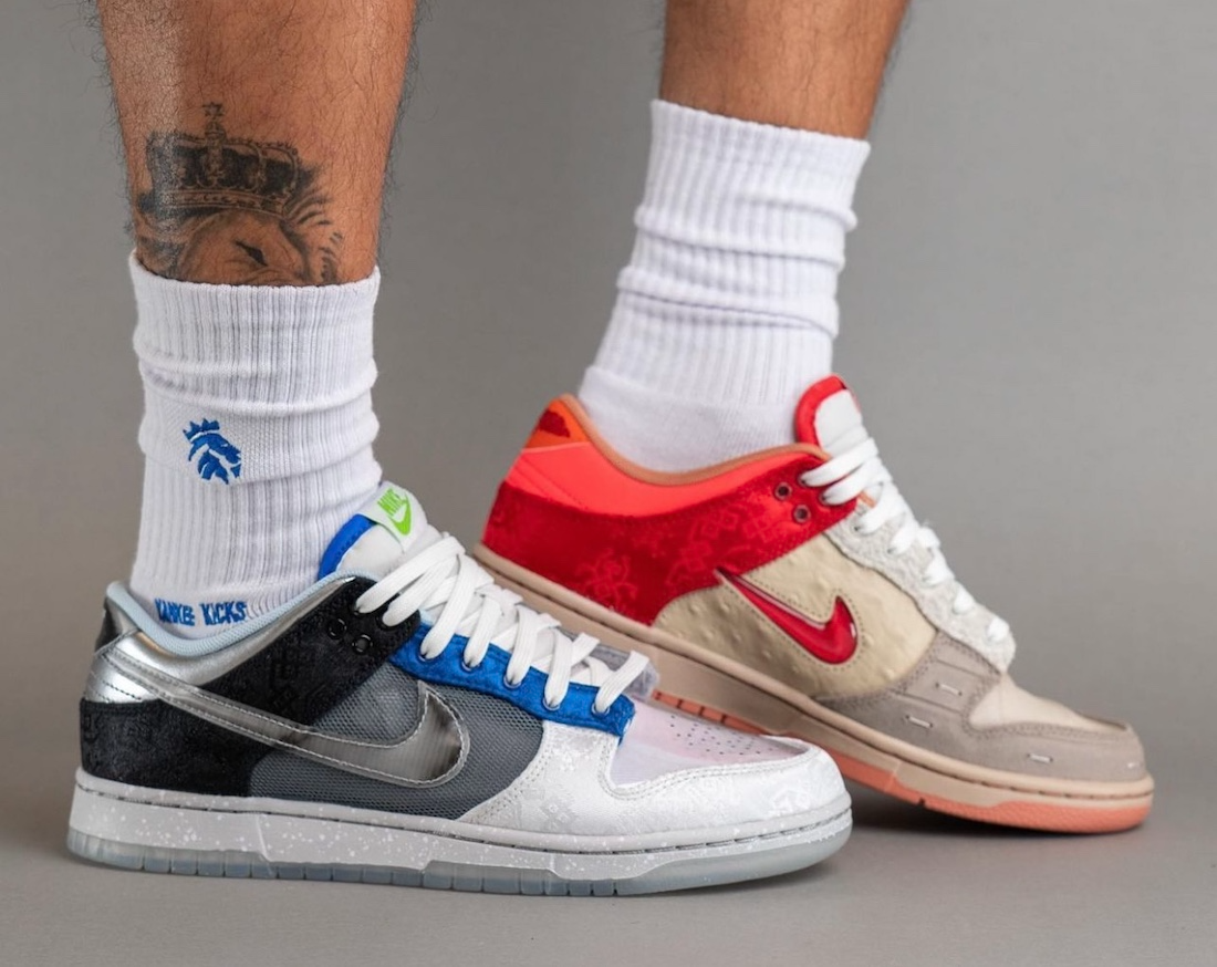 Giày Nike Dunk Low SP ‘What The CLOT’ FN0316-999 - Ảnh 5