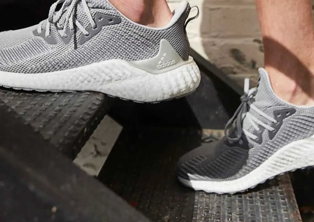 Alternative view of Giày Adidas Alphaboost 'Grey Silver' G54129