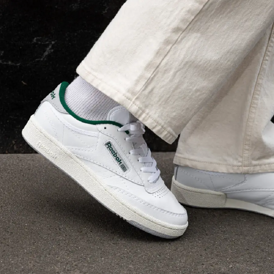 Giày Reebok Club C 85 'White' 100032970 - Ảnh 5