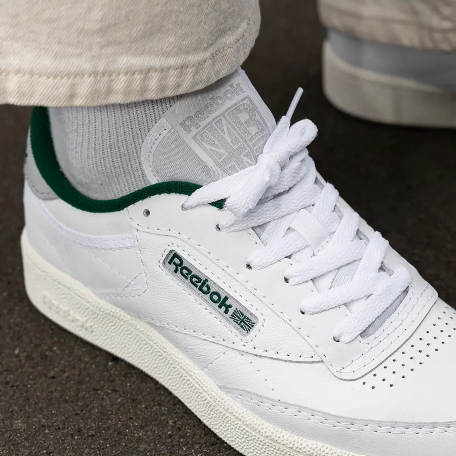 Giày Reebok Club C 85 'White' 100032970 - Ảnh 4