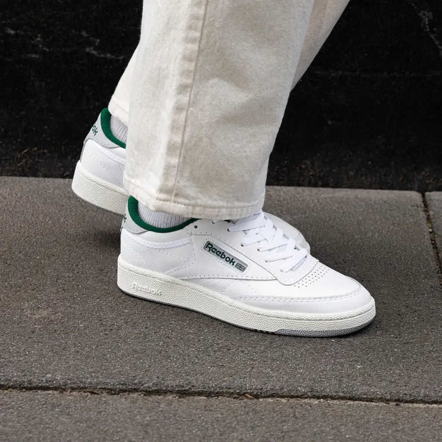 Giày Reebok Club C 85 'White' 100032970 - Ảnh 6