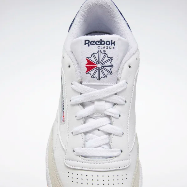 Giày Reebok Club C 85 'White Navy' FW7741 - Ảnh 3
