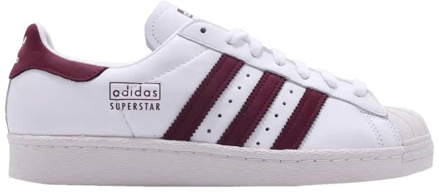 Giày Adidas Superstar 80s 'Maroon' CM8439
