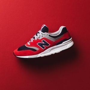 Alternative view of Giày New Balance 997 'Red Navy Grey' CM997HBJD