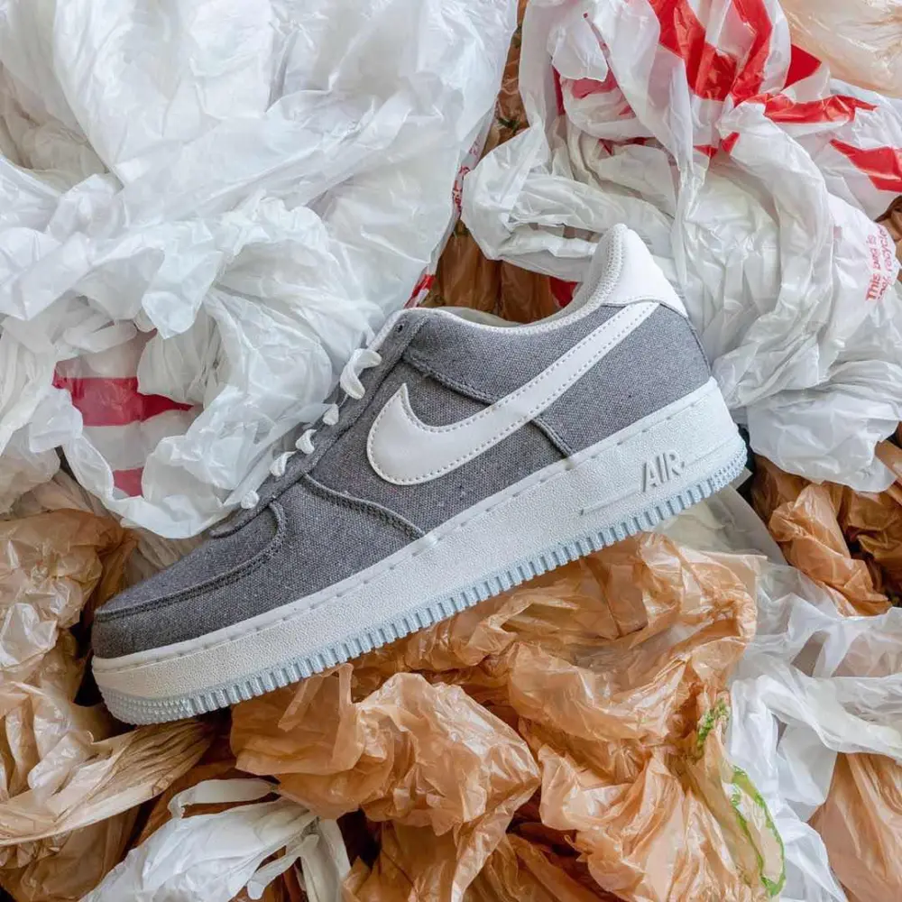 Alternative view of Giày Nike Air Force 1 Low '07 'Recycled Canvas Pack - Iron Grey' CN0866-002
