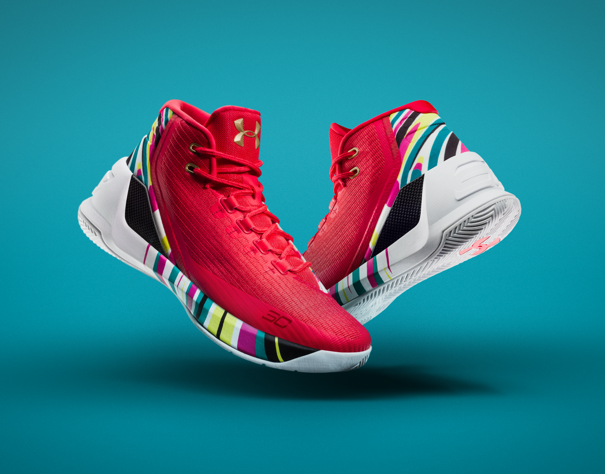 Giày Under Armour Curry 3 'Chinese New Year' 1269279-984 - Ảnh 5