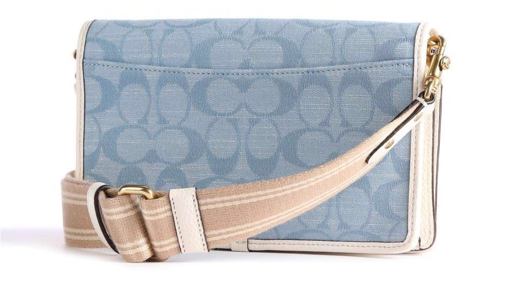 Túi Coach 1941 Hayden Crossbody Bag Cotton Light Blue C4672 B4SUX - Ảnh 4