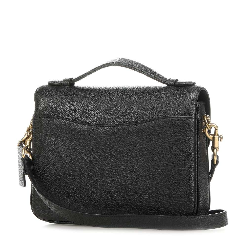 Túi Coach Cassie Shoulder Bag Grained Cow 'Leather Black' 68348 B4 BK - Ảnh 4