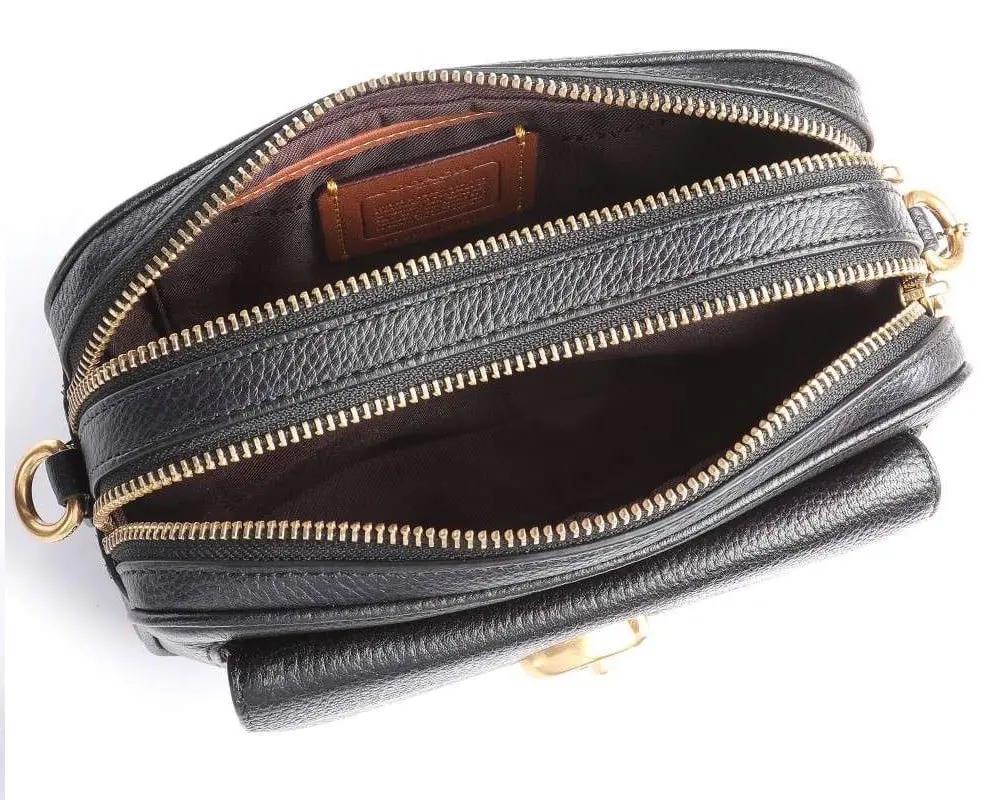 Túi Coach Willow Camera Shoulder Bag C0823 B4 BK - Ảnh 3