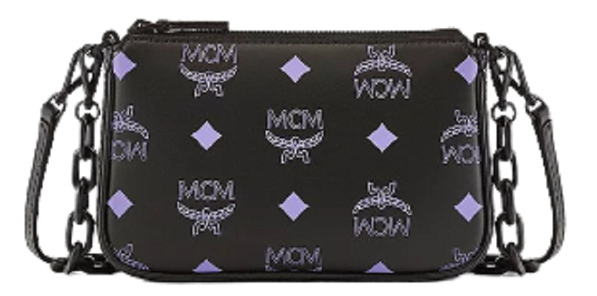 Túi MCM Zip Pouch in Color Splash Logo Leather MYZCSSX01U4001