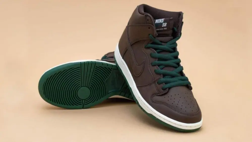 Giày Nike Dunk High SB Baroque Brown CV1624-200 - Ảnh 4