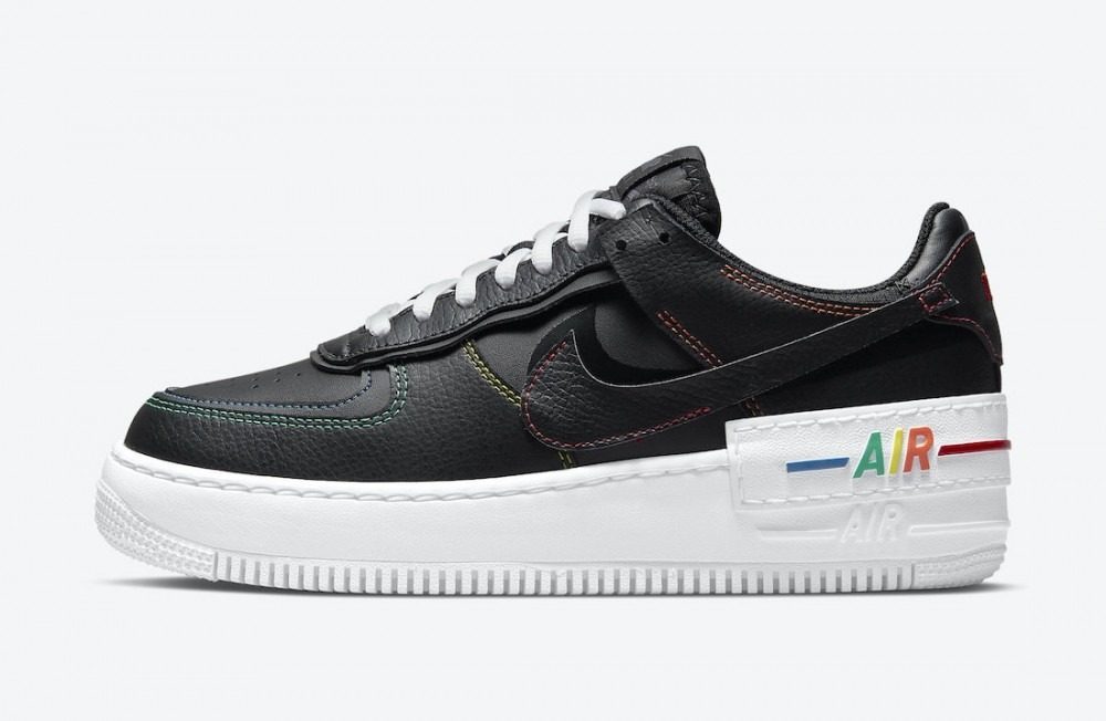 Giày Nike Air Force 1 Shadow “Multi Stitch” DJ5998-001 - Ảnh 2