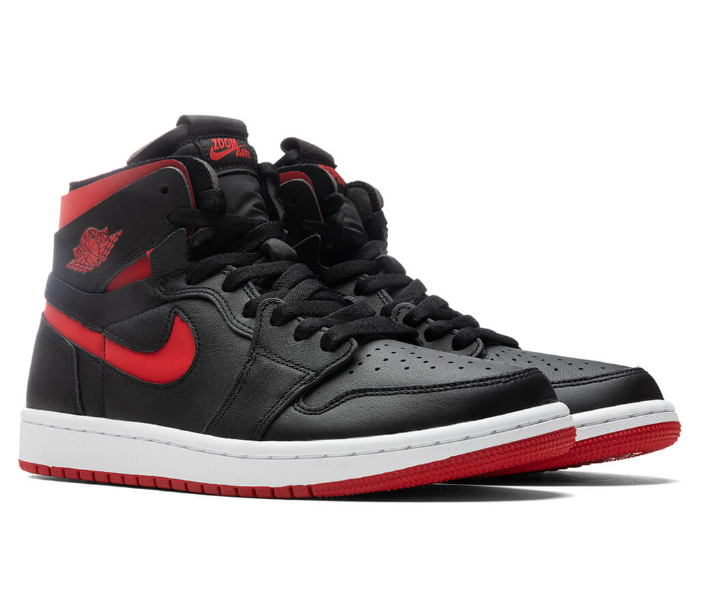 Giày Nike Air Jordan 1 High Zoom Comfort Wmns 'Black University Red' CT0979-006 - Ảnh 4