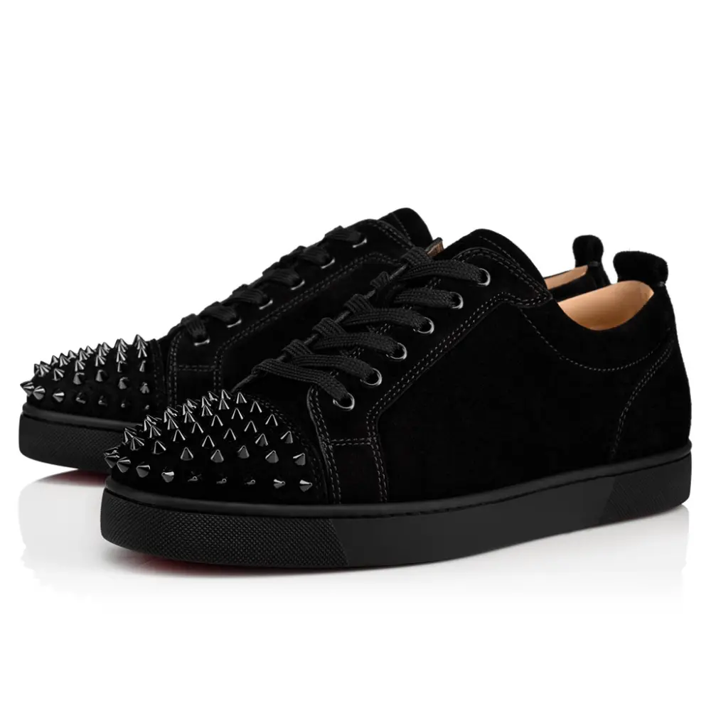 Alternative view of Giày Christian Louboutin Junior Flat 'Black' 1130575CM53