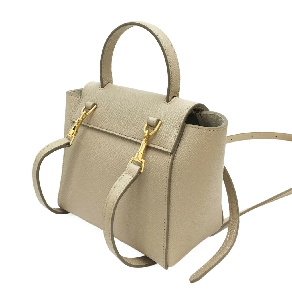 Túi Celine Pico Belt Bag In Grained Calfskin Light Taupe 194263ZVA-18LT - Ảnh 4