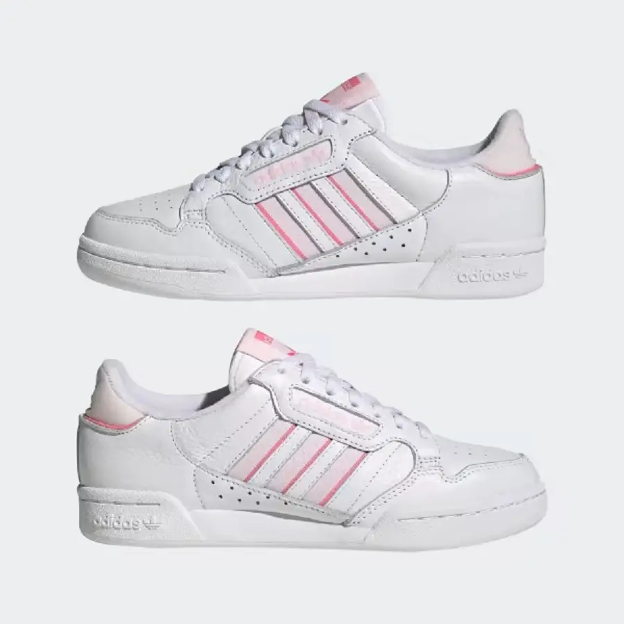 Giày Adidas Continental 80 Stripes 'White Clear Pink' GX4433 - Ảnh 4