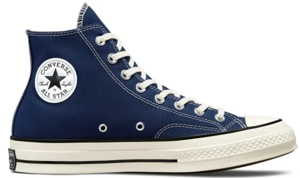 Giày Converse Chuck 70 High Recycled Canvas Midnight Navy 172676C