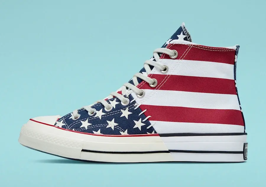 Giày Converse Chuck 70 Archive 'USA Flag' 166426C - Ảnh 4