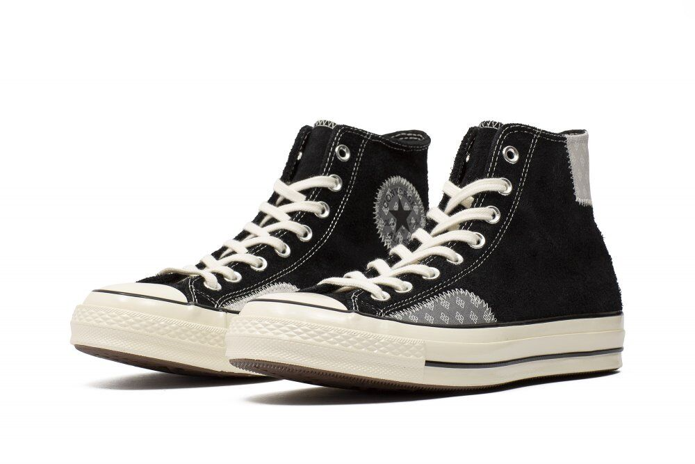Giày Converse Chuck 70 High 'Black Mouse' 166855C - Ảnh 2