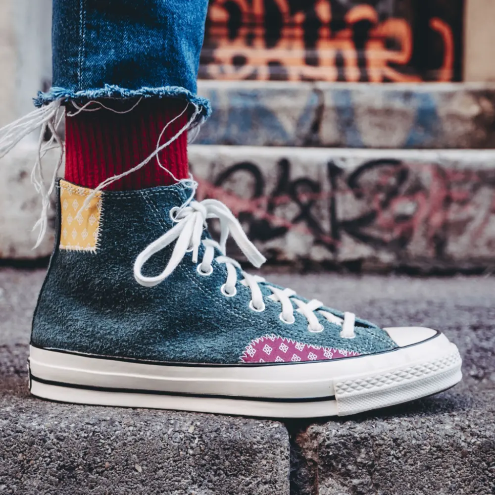 Alternative view of Giày Converse Chuck 70 High 'Faded Spruce' 166853C
