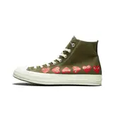 Alternative view of Giày Converse Comme des Garçons Play x Chuck 70 Hi Top 'Multi Heart' 162973C