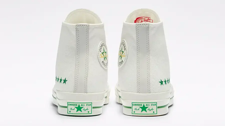 Giày Converse Chuck 70 High 'White Green' 170999C - Ảnh 4