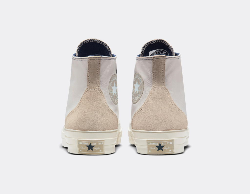 Giày Converse Chuck 70 Court High 'Pale Putty Midnight Navy' 171686C - Ảnh 4