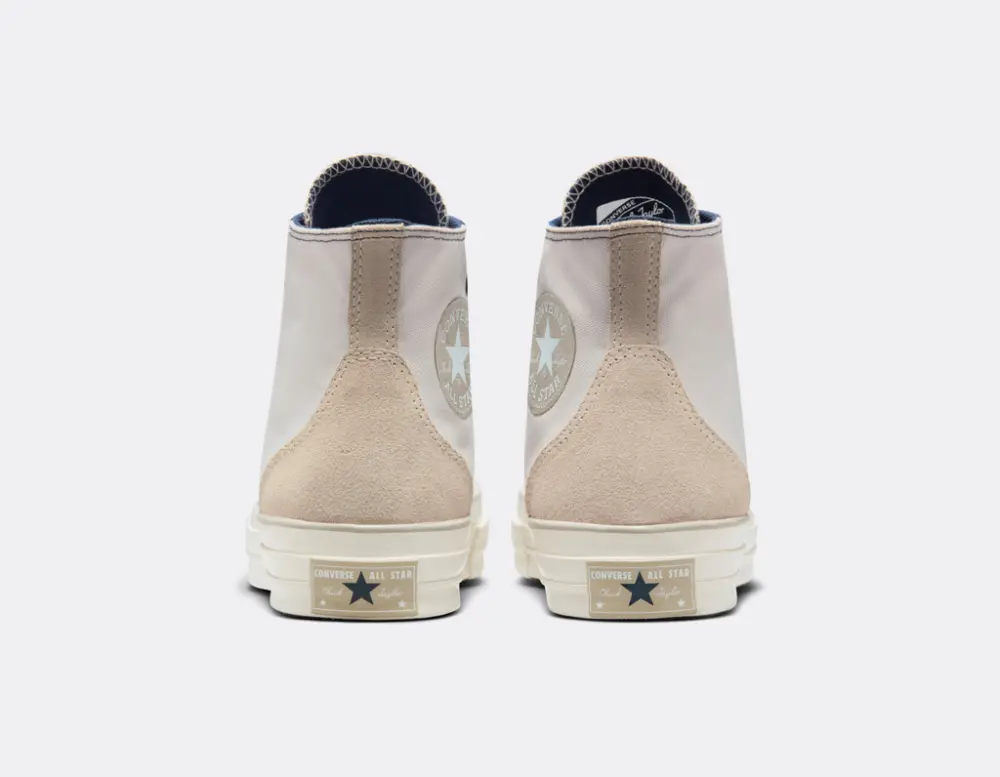 Giày Converse Chuck 70 Court High 'Pale Putty Midnight Navy' 171686C - Ảnh 4