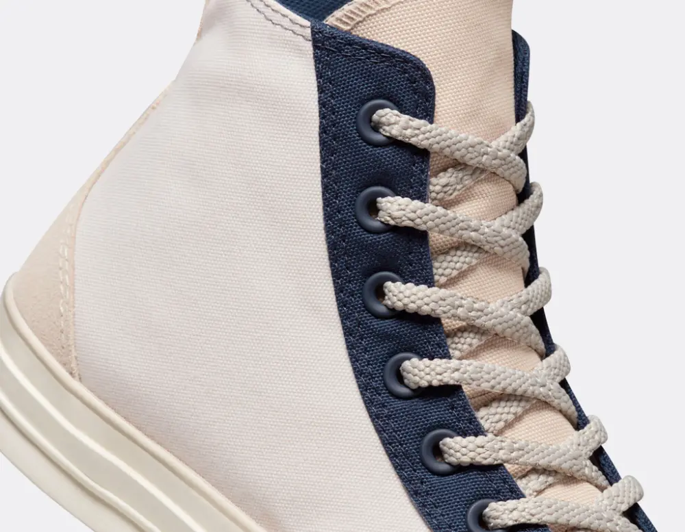 Giày Converse Chuck 70 Court High 'Pale Putty Midnight Navy' 171686C - Ảnh 3